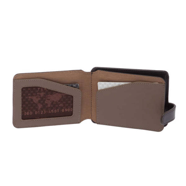 Kahverengi Hakiki Deri Erkek Cüzdan - S1CE00001658-A8K - 2