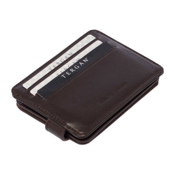 Kahverengi Hakiki Deri Erkek Cüzdan - S1CE00001658-A8K - 4