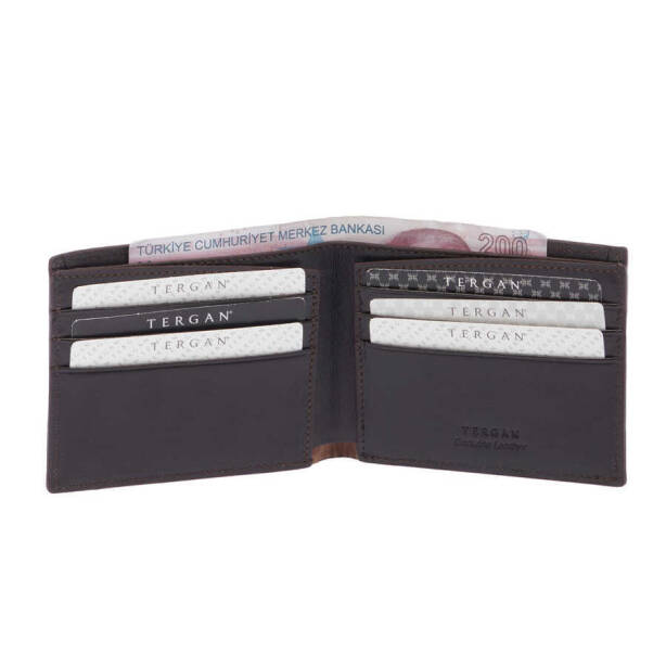 Kahverengi Deri Erkek Cüzdan - S1CE00001661-B07 - 2