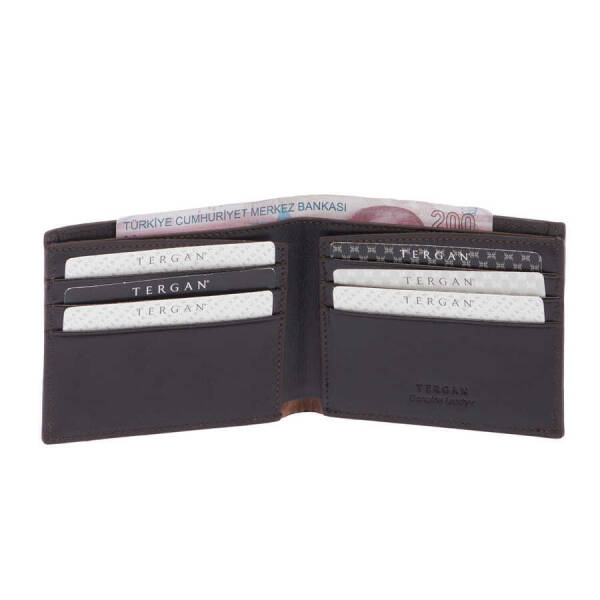 Kahverengi Deri Erkek Cüzdan - S1CE00001661-B07 - 2