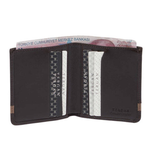 Kahverengi Deri Erkek Cüzdan - S1CE00001664-A8K - 2