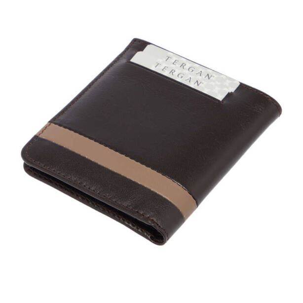 Kahverengi Deri Erkek Cüzdan - S1CE00001664-A8K - 3