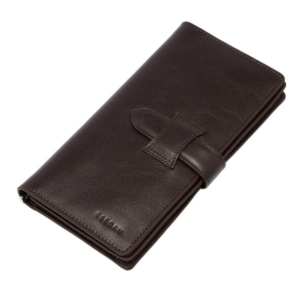 Kahverengi Deri Erkek Cüzdan - S1CE00001670-B07 - 1