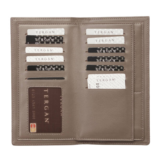 Kahverengi Deri Erkek Cüzdan - S1CE00001671-V2K - Tergan