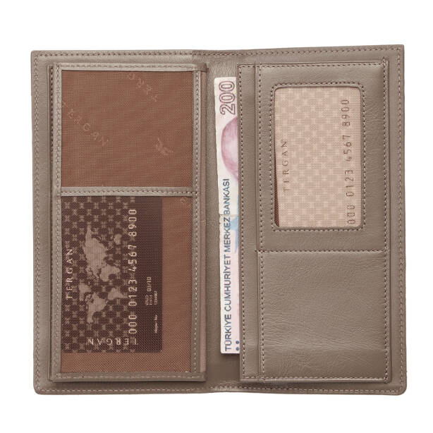 Kahverengi Deri Erkek Cüzdan - S1CE00001671-V2K - Tergan