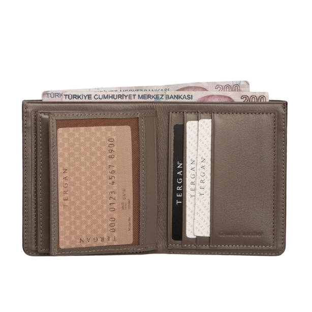 Kahverengi Deri Erkek Cüzdan - S1CE00001672-V2K - 4