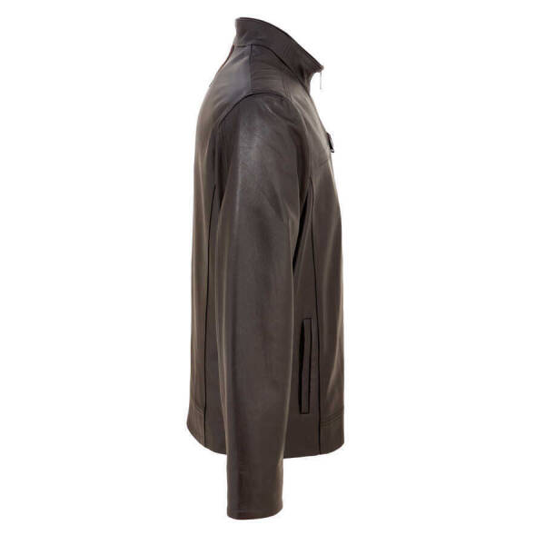 Kahverengi Deri Erkek Deri Mont - E22BDM310388-Q3I - 3