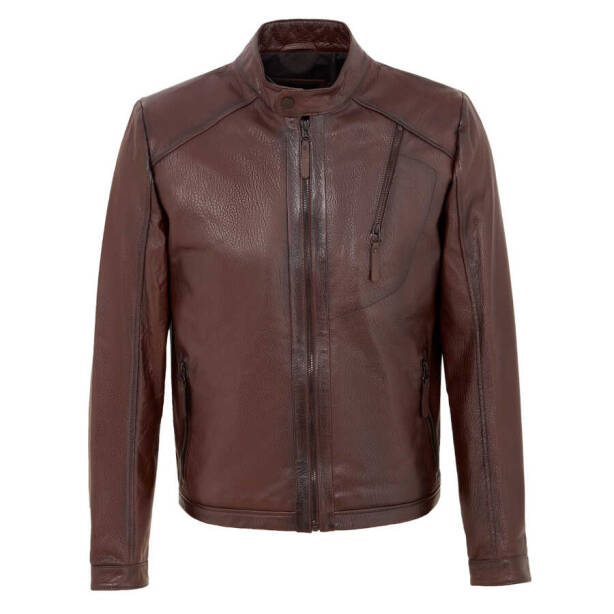 Kahverengi Deri Erkek Deri Mont - E22KDM310381-R4W 