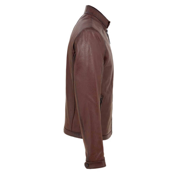 Kahverengi Deri Erkek Deri Mont - E22KDM310381-R4W - 3