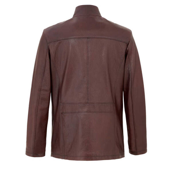 Kahverengi Deri Erkek Deri Mont - E22KDM310399-R4W - 4