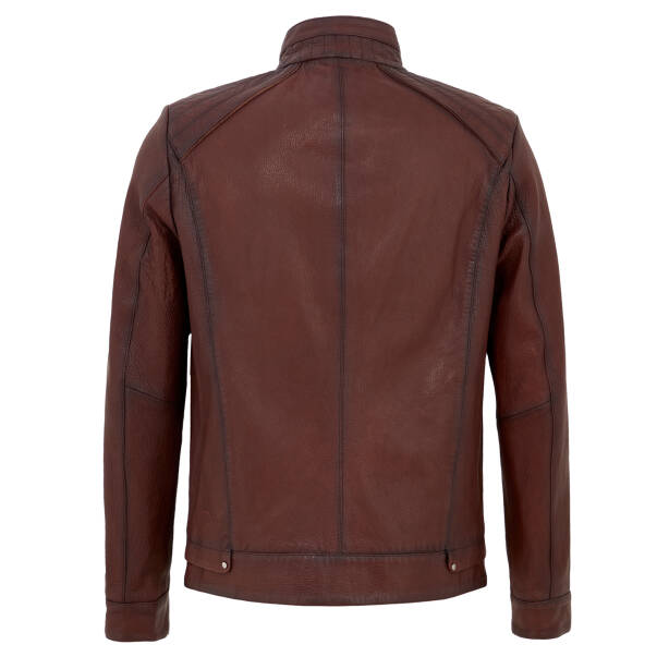 Kahverengi Deri Erkek Deri Mont - E23BDM310454-R4W - 4