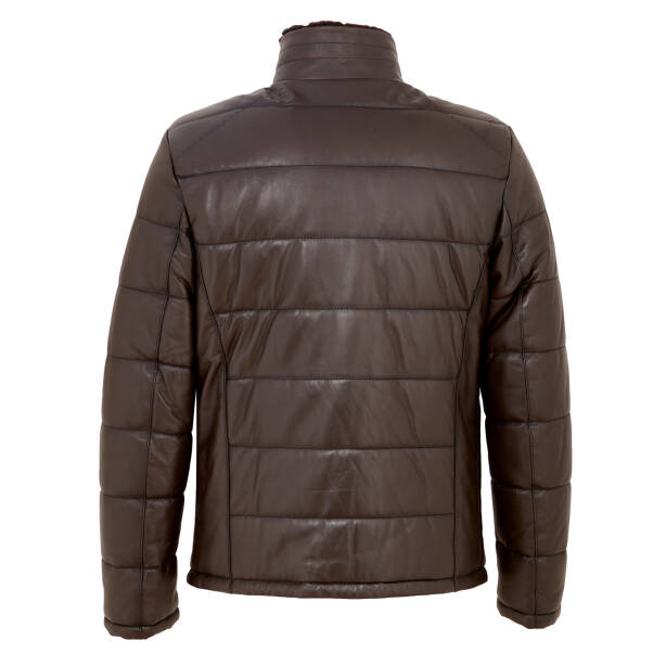 Kahverengi Deri Erkek Deri Mont - E23BDM310466-Q3I - 4