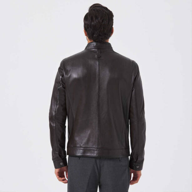 Kahverengi Deri Erkek Deri Mont - E23KDM310490-Q3V - 3