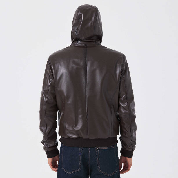 Kahverengi Deri Erkek Deri Mont - E23KDM310502-Q3V - 5