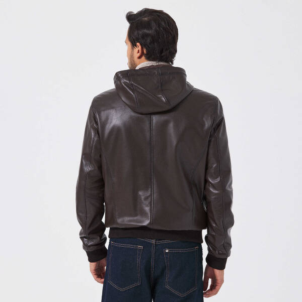 Kahverengi Deri Erkek Deri Mont - E23KDM310502-Q3V - 3