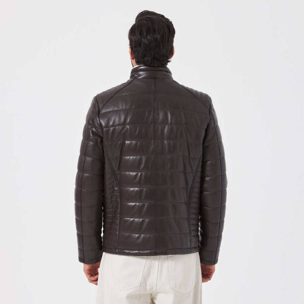 Kahverengi Deri Erkek Deri Mont - E23KDM310514-Q3V - 3