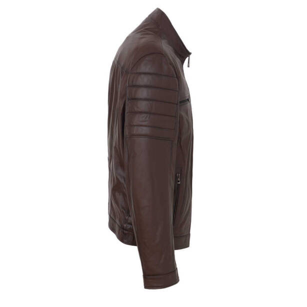 Kahverengi Deri Erkek Deri Mont - E24BDM310558-Q4Q - 3