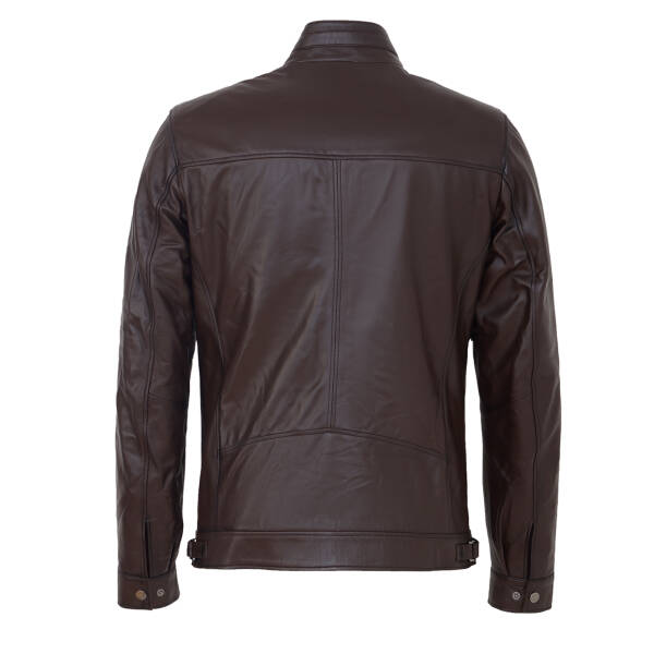 Kahverengi Deri Erkek Deri Mont - E25KDM310604-Q4Q - 4