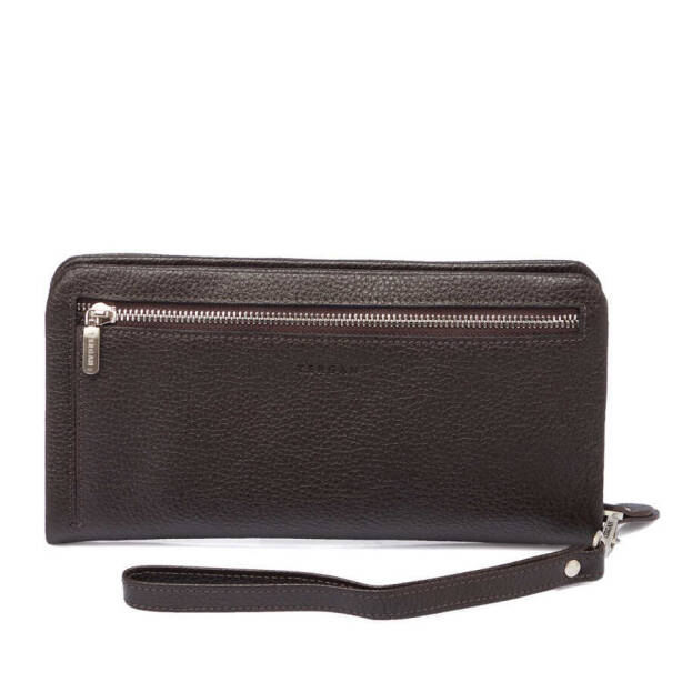 Kahverengi Deri Erkek El Çantası - S1PC00001603-A7P - Tergan