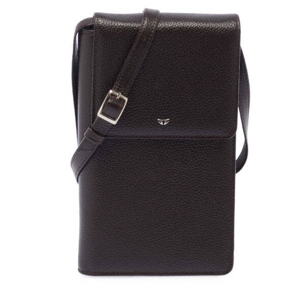 Kahverengi Deri Erkek El Çantası - S1PC00001656-A7P - 1