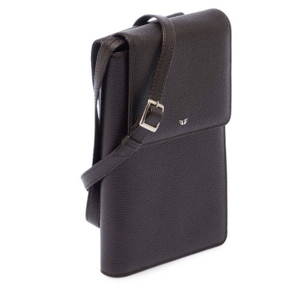 Kahverengi Deri Erkek El Çantası - S1PC00001656-A7P - 2