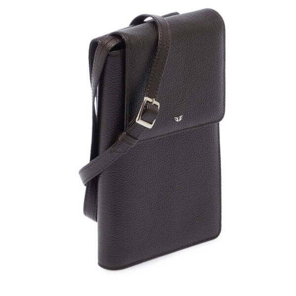 Kahverengi Deri Erkek El Çantası - S1PC00001656-A7P - 2