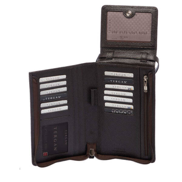 Kahverengi Deri Erkek El Çantası - S1PC00001656-A7P - 4