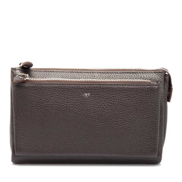 Kahverengi Hakiki Deri Erkek El Çantası - S1PC00021217-A7P - Tergan