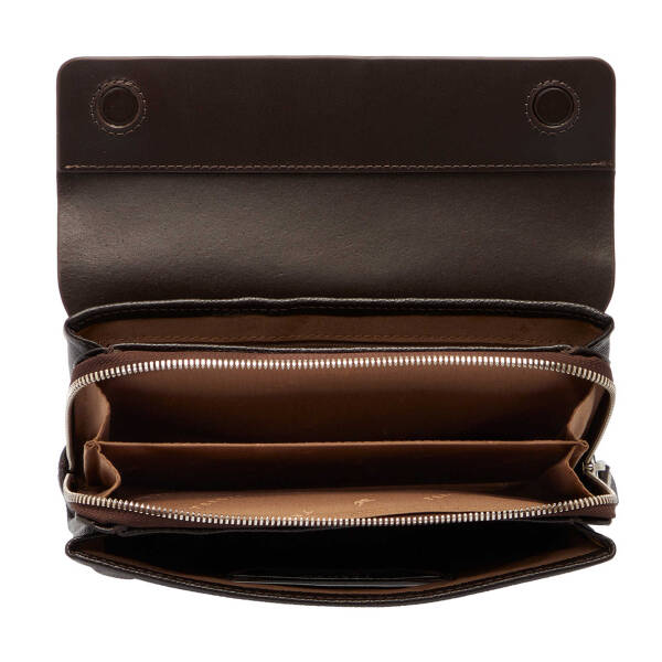 Kahverengi Deri Erkek El Çantası - S1PC00021383-F4T - 4