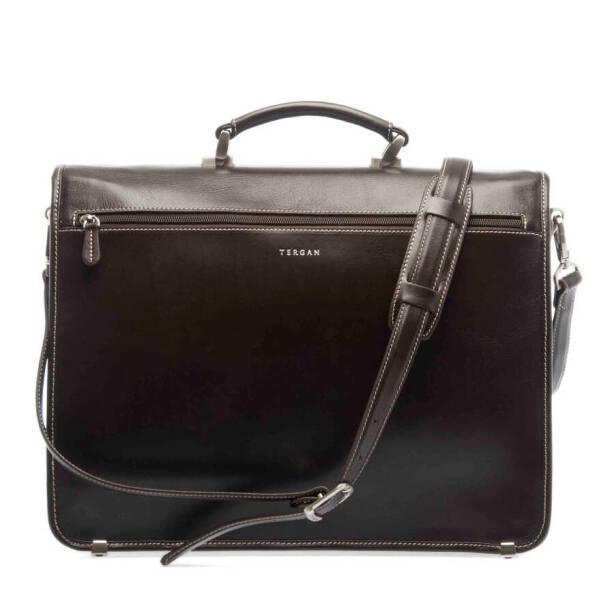 Kahverengi Deri Erkek Evrak Çantası - S1EV00002775-A98 - 3