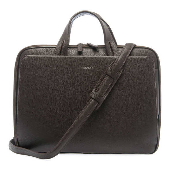 Kahverengi Deri Erkek Evrak Çantası - S1EV00021269-A7P - 3