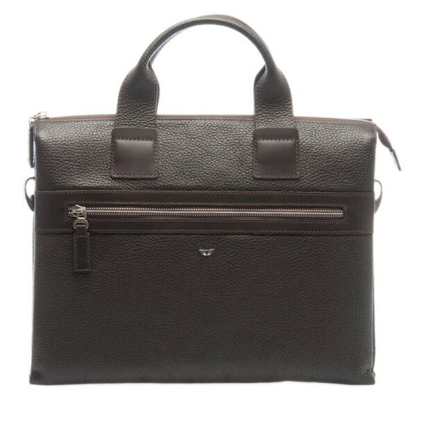 Kahverengi Deri Erkek Evrak Çantası - S1EV00021368-A42 