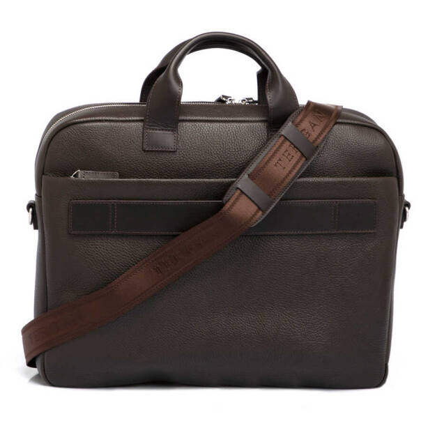 Kahverengi Deri Erkek Evrak Çantası - S1EV00021411-W14 - 3