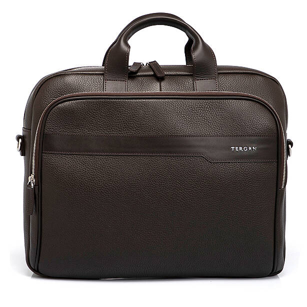 Kahverengi Hakiki Deri Erkek Evrak Çantası - S1EV00021411-W14 - 1