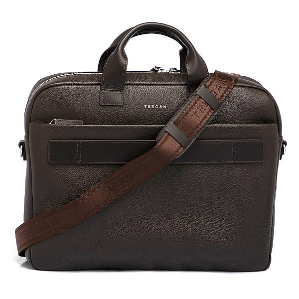 Kahverengi Hakiki Deri Erkek Evrak Çantası - S1EV00021411-W14 - 3