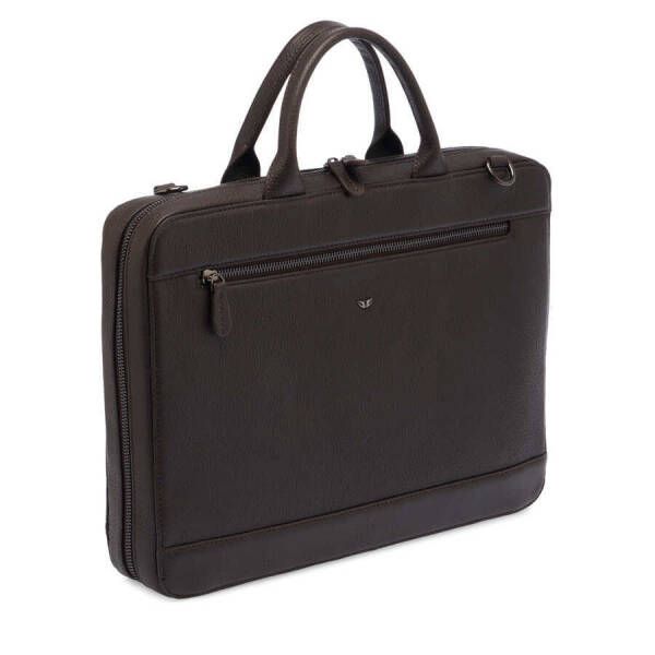 Kahverengi Deri Erkek Evrak Çantası - S1EV00032171-A42 - 2