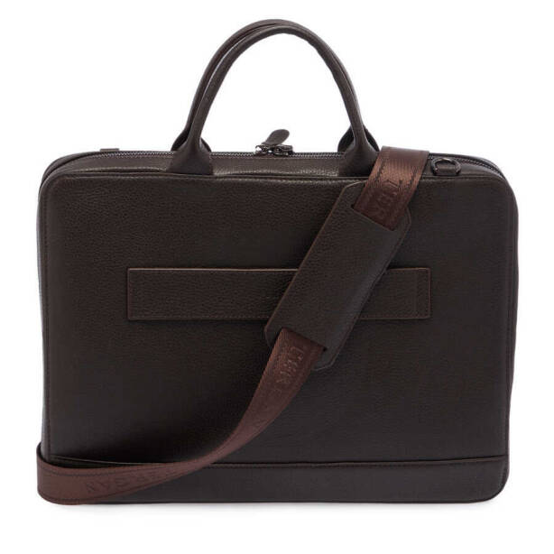 Kahverengi Deri Erkek Evrak Çantası - S1EV00032171-A42 - 3