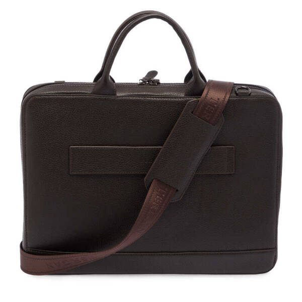 Kahverengi Deri Erkek Evrak Çantası - S1EV00032171-A42 - 3