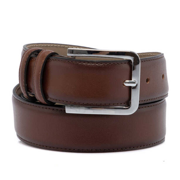 Kahverengi Hakiki Deri Erkek Kemer - S1EK00000301-N6B - 1