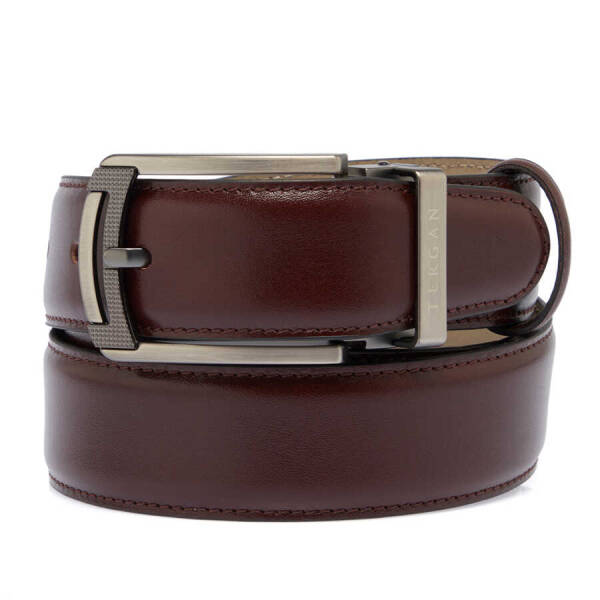 Kahverengi Deri Erkek Kemer - S1EK00000302-D63 - 1