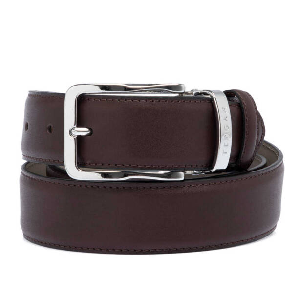 Kahverengi Hakiki Deri Erkek Kemer - S1EK00000302-F78 - 1