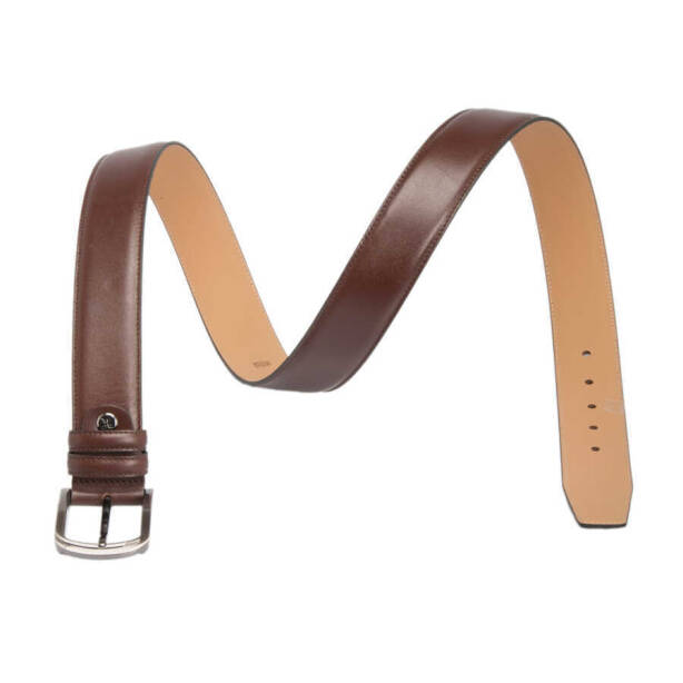 Kahverengi Deri Erkek Kemer - S1EK00000305-F78 - Tergan