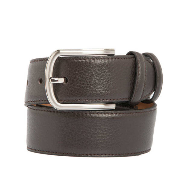 Kahverengi Hakiki Deri Erkek Kemer - S1EK00000307-A42 - 1