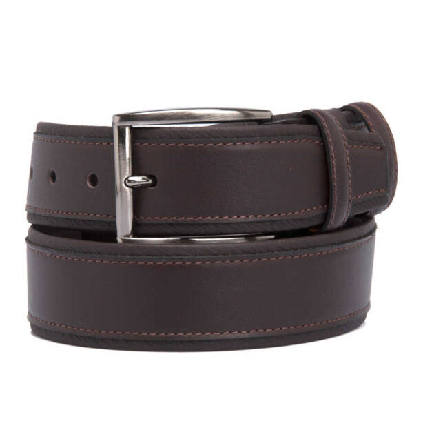 Kahverengi Hakiki Deri Erkek Kemer - S1EK00000312-D63 - 1