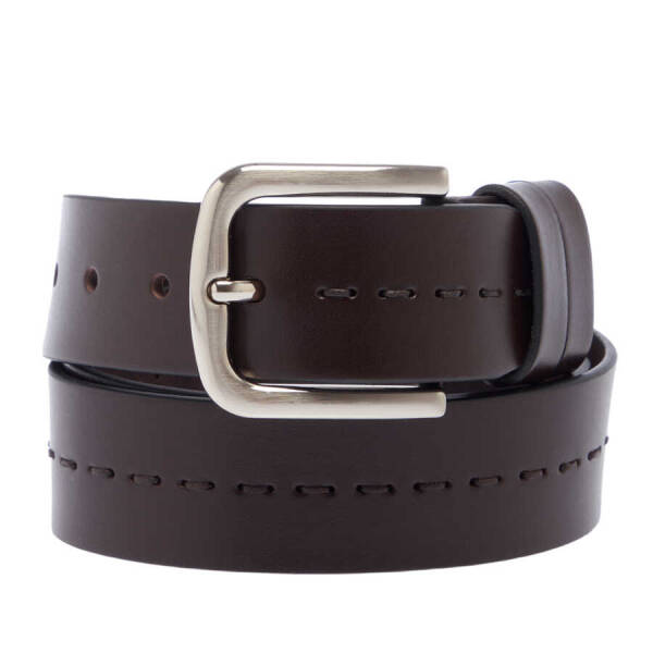 Kahverengi Hakiki Deri Erkek Kemer - S1EK00000313-B14 - 1