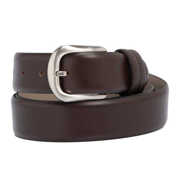 Kahverengi Hakiki Deri Erkek Kemer - S1EK00000341-F78 - 1