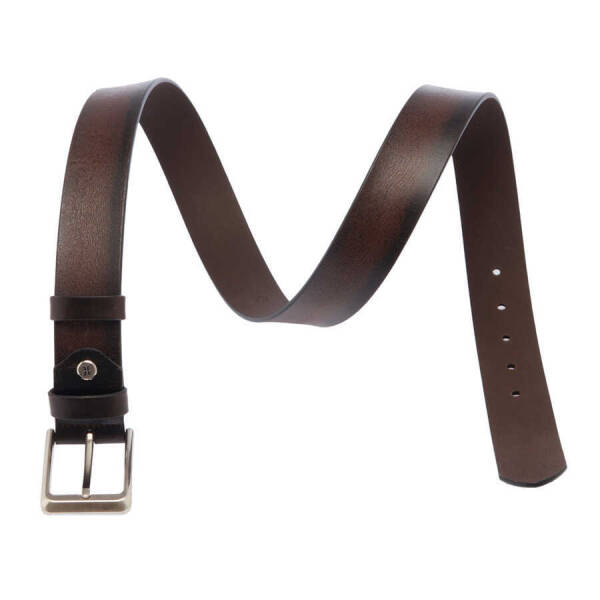 Kahverengi Hakiki Deri Erkek Kemer - S1EK00000364-D63 - 2