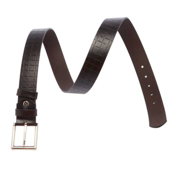 Kahverengi Deri Erkek Kemer - S1EK00000365-D63 - 2