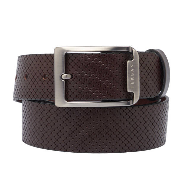 Kahverengi Deri Erkek Kemer - S1EK00000397-D63 - 1