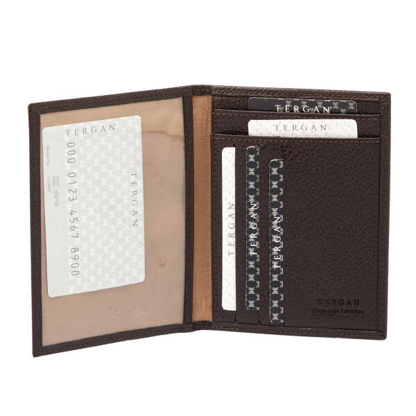 Kahverengi Deri Erkek Kimlik Kabı - S1KI00001582-A7P - 2